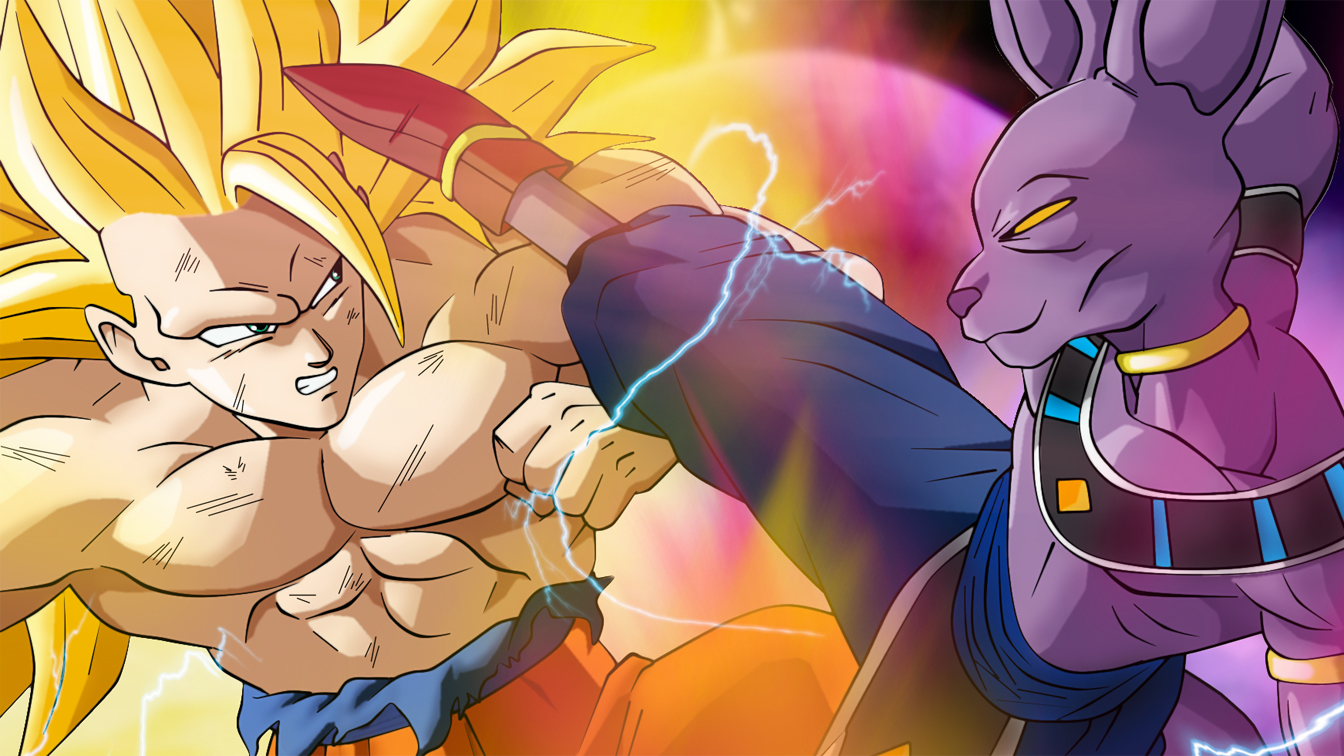 Dragon Ball Super Dublado episódio 42 - Goku luta com Bills usando a f