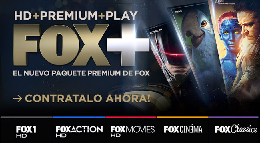 Como podemos ver, a experiência premium da FOX é muito maior nos países da América Latina